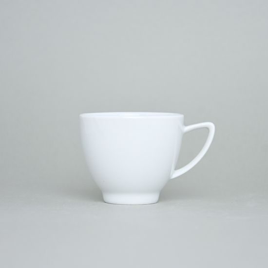 Cup coffee 140 ml, Lea white, Thun 1794 Carlsbad porcelain