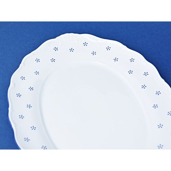 Dish flat oval 36 cm, Verona Valbella, G. Benedikt 1882