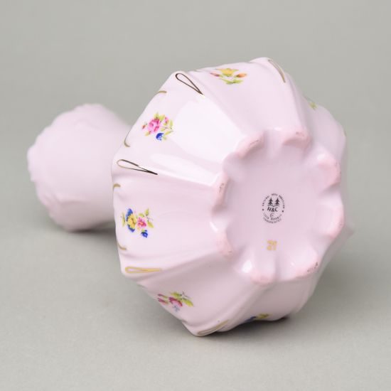 Váza 15,8 cm, Lenka 247, Růžový porcelán z Chodova