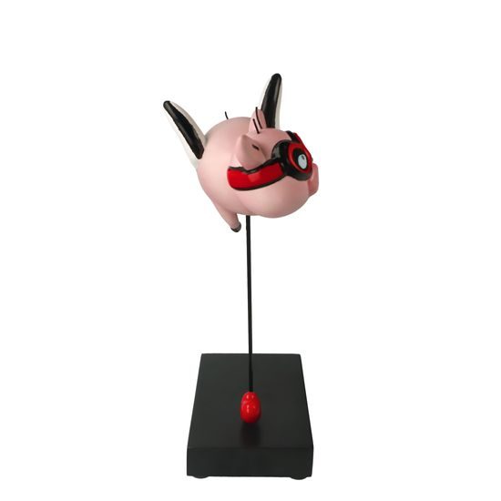 Figurka When Pigs Fly 17 / 9,5 / 29 cm, porcelán, Ed Heck, Goebel