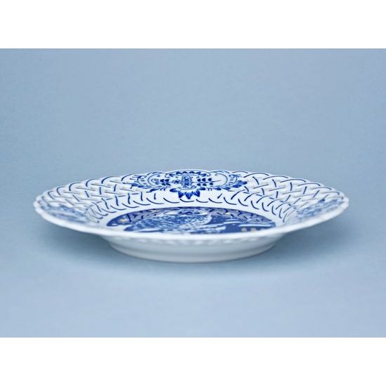 Annual plate 2010 18 cm, perforated, Original Blue Onion Pattern
