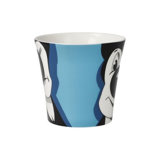 Cup Blue mouse 350ml, Fine Bone China, J. Häfner, Goebel