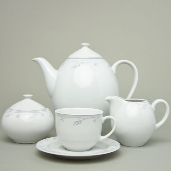 Coffee set for 6 persons, Thun 1794 Carlsbad porcelain, OPAL 80215