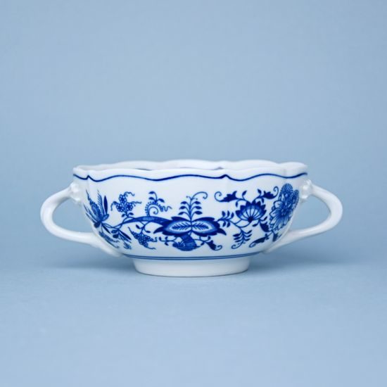 Creamsoup cup with handles 250 ml, Original Blue Onion Pattern