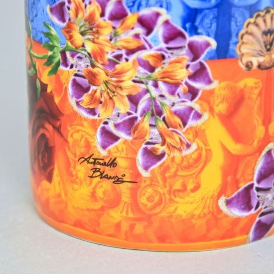 Mug 9 cm 300 ml, Orange, Foulard, Lamart: Palais Royal
