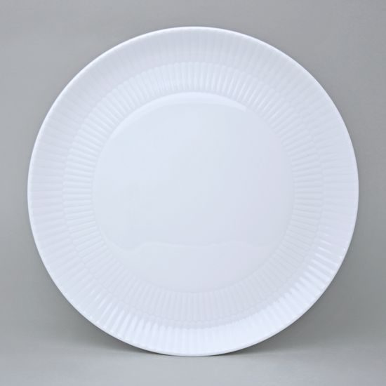 Talíř mělký 27,5 cm, Amina bílá, porcelán Seltmann