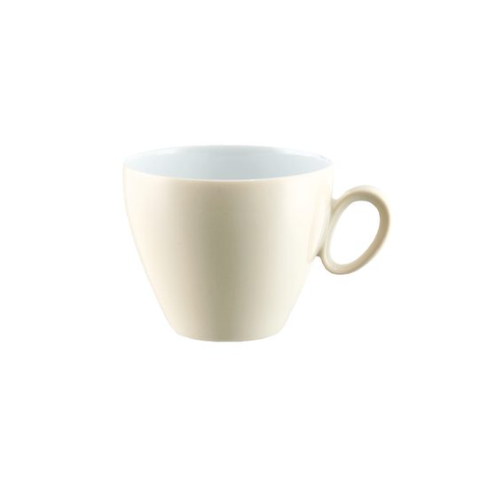 Espresso cup and saucer, Trio 23600 Vanilla, Seltmann Porcelain
