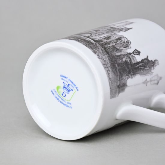 Hrnek Roky 300 ml Praha - Karlův most, Český porcelán a.s.