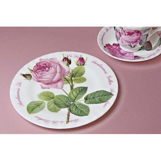 Versailles: Trio Set - Tea Cup 220 ml, Saucer breakfast and Dessert Plate, English Fine Bone China, Roy Kirkham