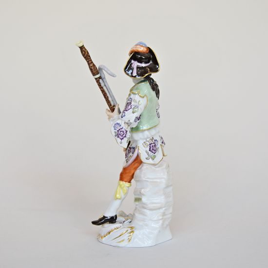 Bass Player, Porcelain Figures Meissen