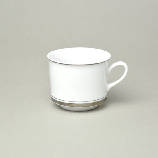 Šálek 200 ml, Sabina, platinový proužek, Leander Loučky