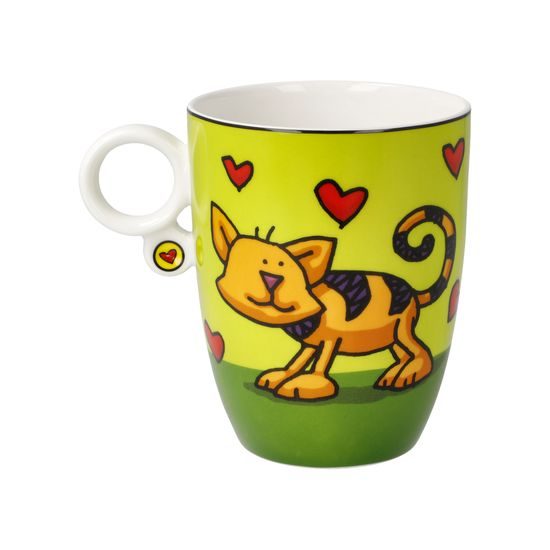 Hrnek Love Cat 400 ml, jemný kostní porcelán, Ed Heck, Goebel