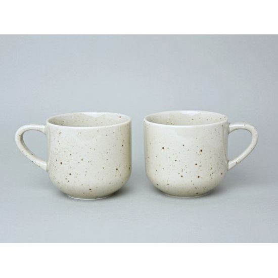 Hrnek 380 ml LIFESTYLE světle béžová, G. Benedikt 1882