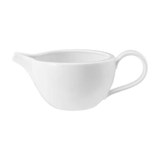 Gravy boat 0,55 l, Beat white, Seltmann Porcelain