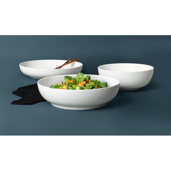 Bowl FOOD 28 cm, Beat white, Seltmann Porcelain