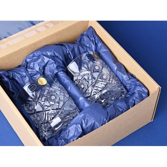 Gift box with a window, 22 x 20,3 x 10,3 cm