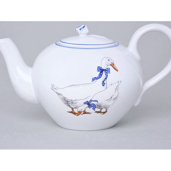 Pot tea 0,65 l, Český porcelán a.s., Goose