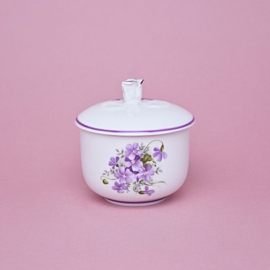 Sugar bowl 200 ml, Violet, Cesky porcelán a.s.