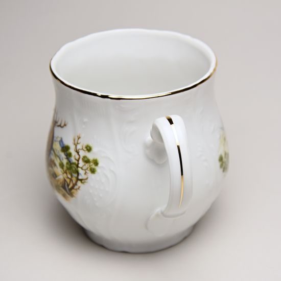 Hrnek Jonáš 310 ml, 1 ks - náhodný motiv, Thun 1794, karlovarský porcelán, BERNADOTTE myslivecká