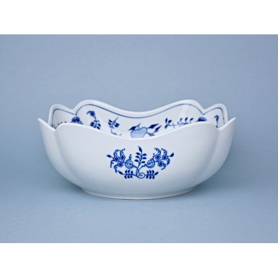 Mísa salátová čtyřhranná vysoká 24 cm, Cibulák, originální z Dubí