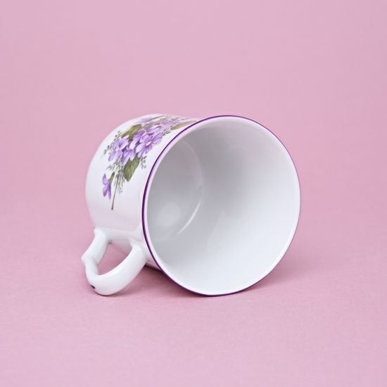 Mug Karel 0,27 l, Violet, Cesky porcelan a.s.