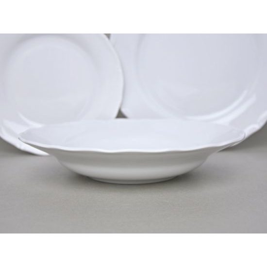 Verona white: Plate set big for 6 pers., G. Benedikt 1882