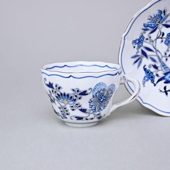 Cup and saucer A/1 + A/1, 120 ml / 13 cm for coffee, Cesky porcelan a.s.