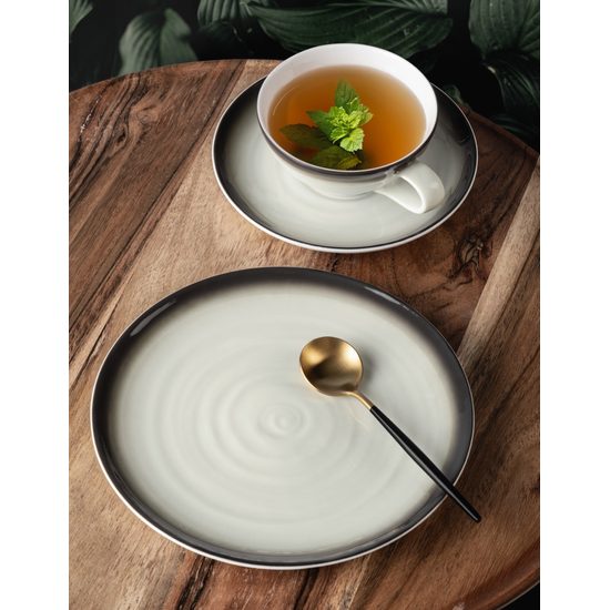 Terra CORSO: Club plate / dish round flat 31 cm, Seltmann porcelain