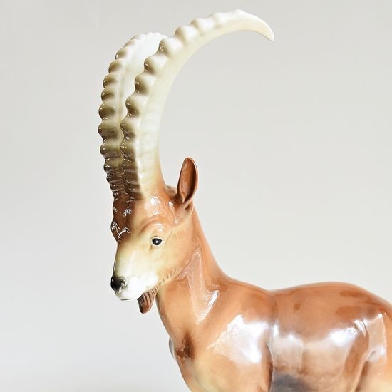 Capricorn, Arthur Storch, 29 x 12 x 40 cm, Porcelain Figures Schwarzburger Werkstatten