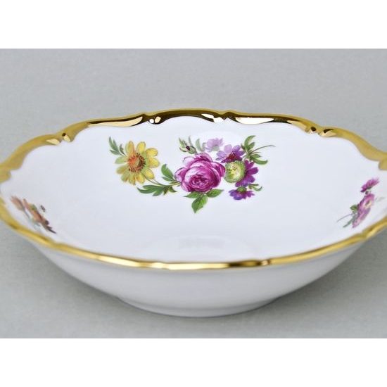 Miska kompotová 13 cm, Aristokrat, Queens Crown Original Bohemia porcelain