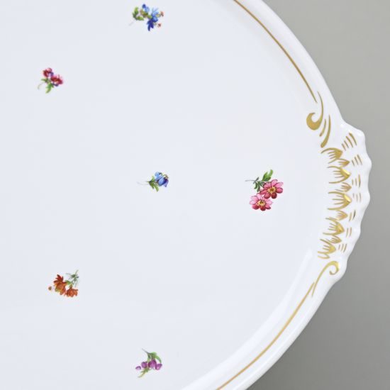 Platter oval 39 x 27 cm, házenka, Český porcelán a.s.
