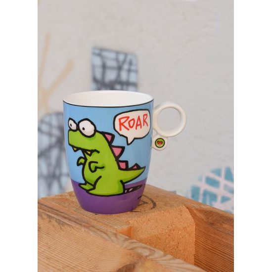 Hrnek Roar 400 ml, jemný kostní porcelán, Ed Heck, Goebel