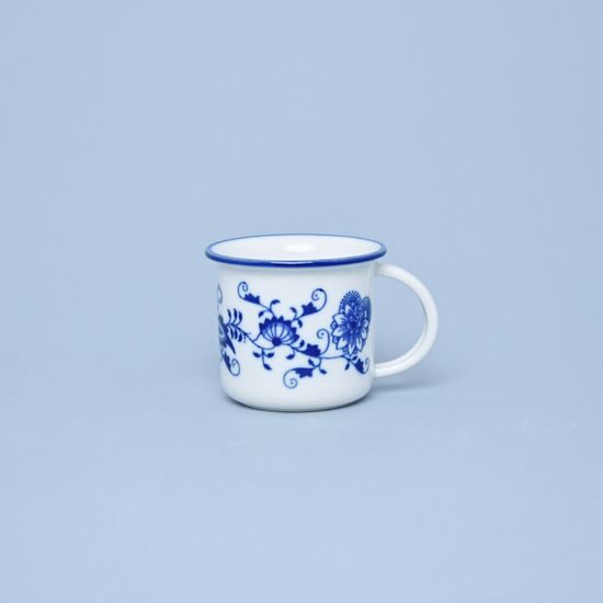 Cup (Mug) Tina small 100 ml, Original Blue Onion Pattern