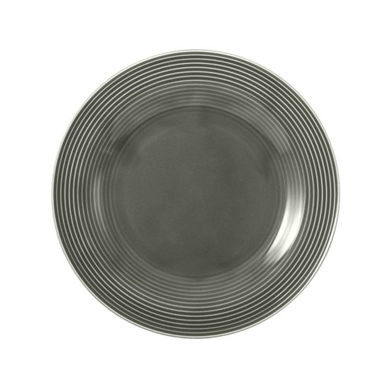 Beat pearl-grey: Plate breakfast 23 cm, Seltmann porcelain