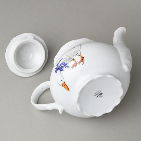 CONSTANCE husy: Víčko ke konvi čajové 1,2 l, Thun 1794, karlovarský porcelán