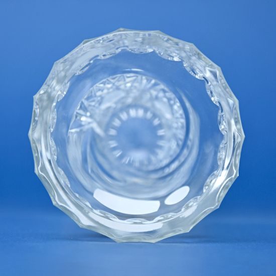 Křišťálová váza broušená úzká, Kometa, 255 mm, GLASSPO / Crystal Bohemia