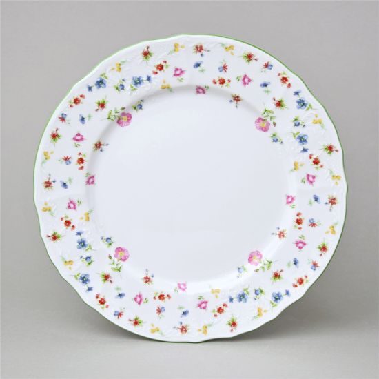 Talíř mělký 25 cm, Thun 1794, karlovarský porcelán, BERNADOTTE 7570A57