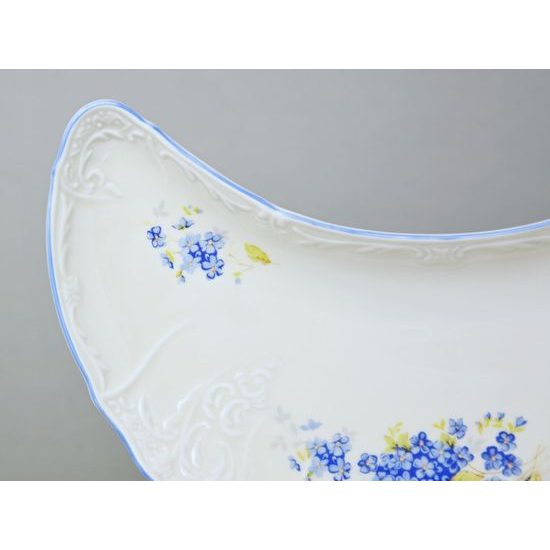 Miska na kosti 22 cm, Thun 1794, karlovarský porcelán, BERNADOTTE IVORY pomněnka