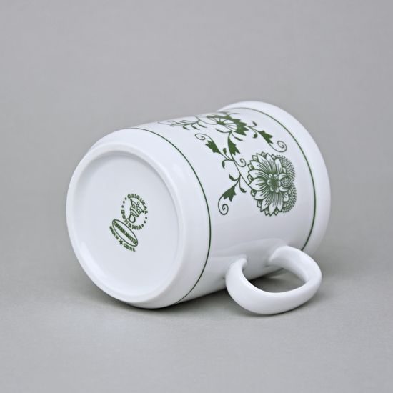 Hrnek Henry 270 ml, zelený cibulák, Český porcelán a.s. (2.j.)