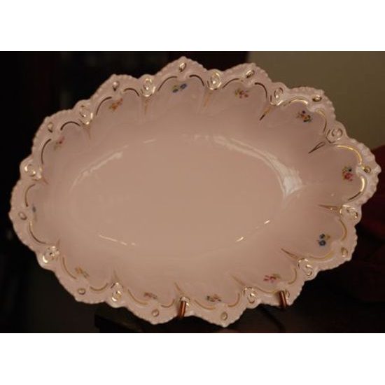 Bowl oval deep 35 cm, Lenka 247, Rose China