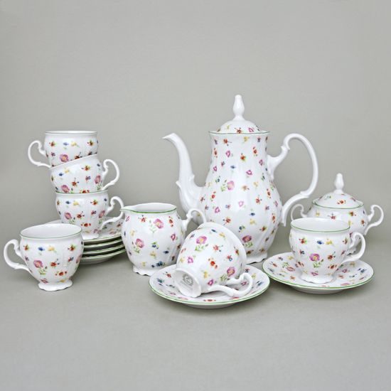 Coffee set for 6 pers., Thun 1794 Carlsbad porcelain, BERNADOTTE 7570a57