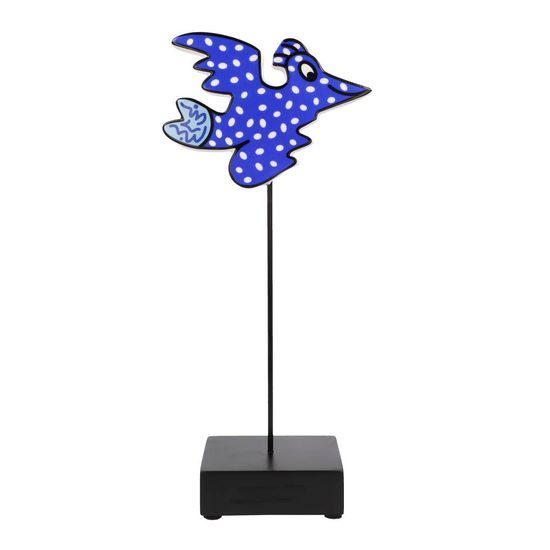Figurka Snow Bird, 12,5 / 8 / 27,5 cm, porcelán, J. Rizzi, Goebel