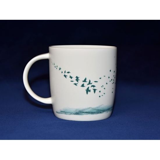 Flock of Birds: Sophie Mug 380 ml, English Fine Bone China, Roy Kirkham