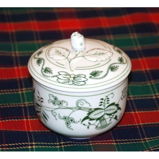 Sugar bowl without handles 0,20 l, Green Onion Pattern, Cesky porcelan a.s.