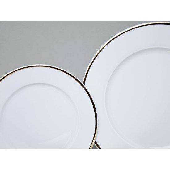 Opal gold: Plate set for 6 persons, Thun 1794 Carlsbad porcelain