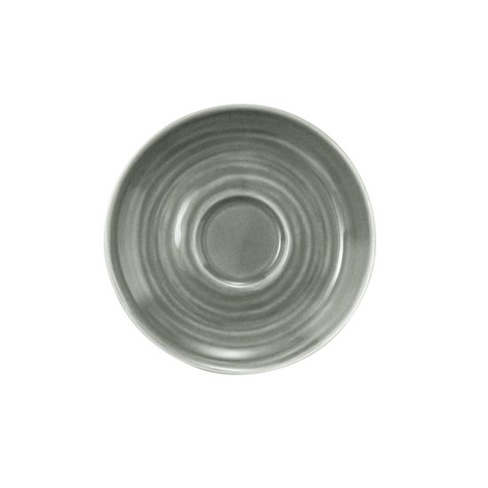 Terra PEARL GREY: Podšálek na espresso 12 cm, porcelán Seltmann