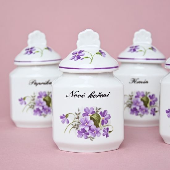 Spice doses 0,20 l - set of 6 pcs., Violet, Cesky porcelan a.s.