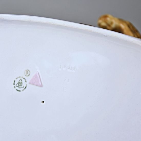 Bears 26,5 x 24,5 x 15 cm, Luxor, Porcelain Figures Duchcov