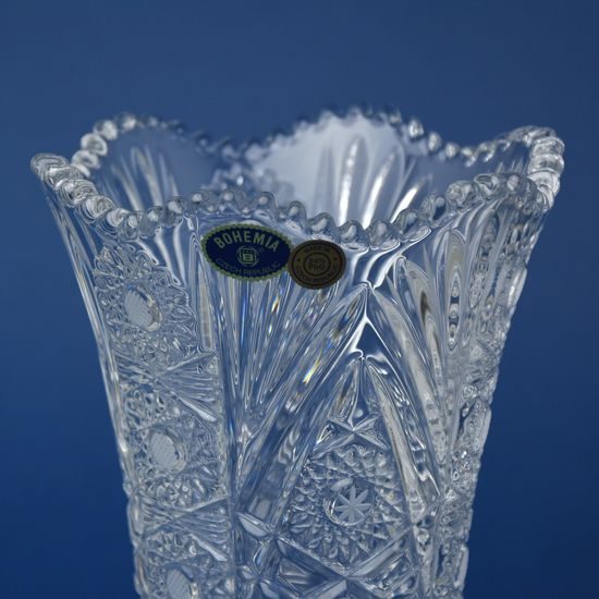 Váza 21,5 cm, brus 500pk, Bohemia Crystal