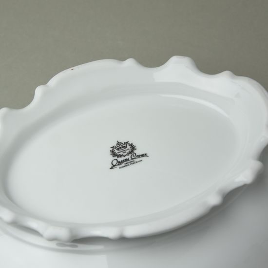Bread / fruit basket 33 cm, The Three graces, QueensCrown porcelain